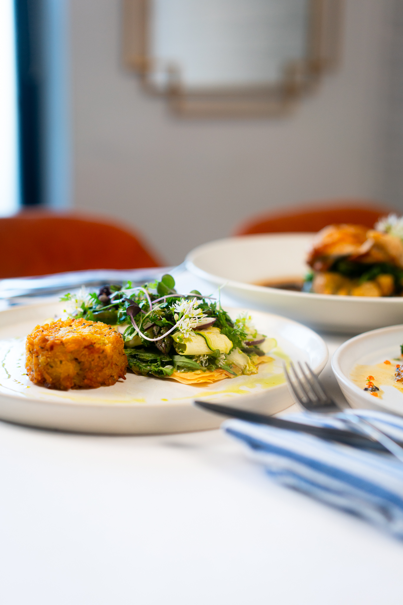 A selection of dishes at Edie's restaurant